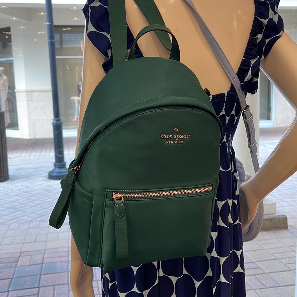 Kate Spade Chelsea Medium Backpack 
COLOR: Deep Jade 
NWT - Picture 5 of 16